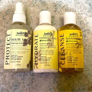 Twelve12 Hair Care Bundle - Sample Trio (New/Never Used)